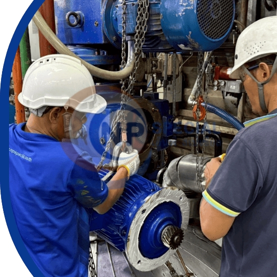 ซ่อมบำรุง และอัปเกรดเครื่องจักร